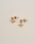 North Star Post Earrings