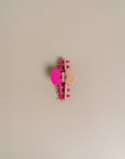 Nat & Noor Medium 4" Hair Claw Clip in Dragon Fruit