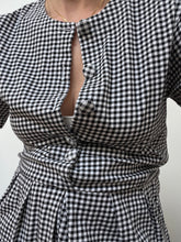Load image into Gallery viewer, 80&#39;s Gingham Jumper
