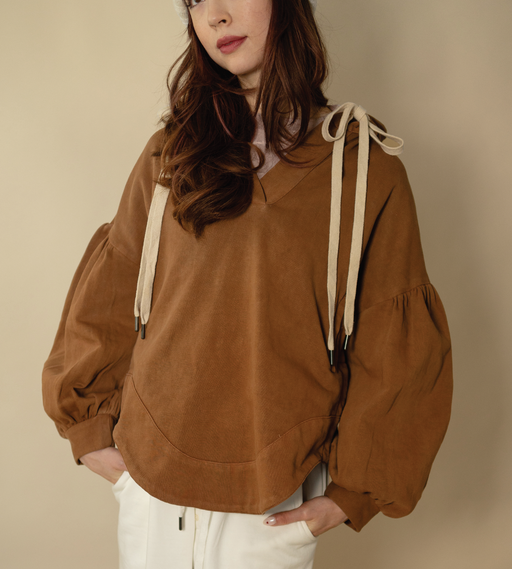 Bailey Renee Harmony Hoodie in Sable Soil