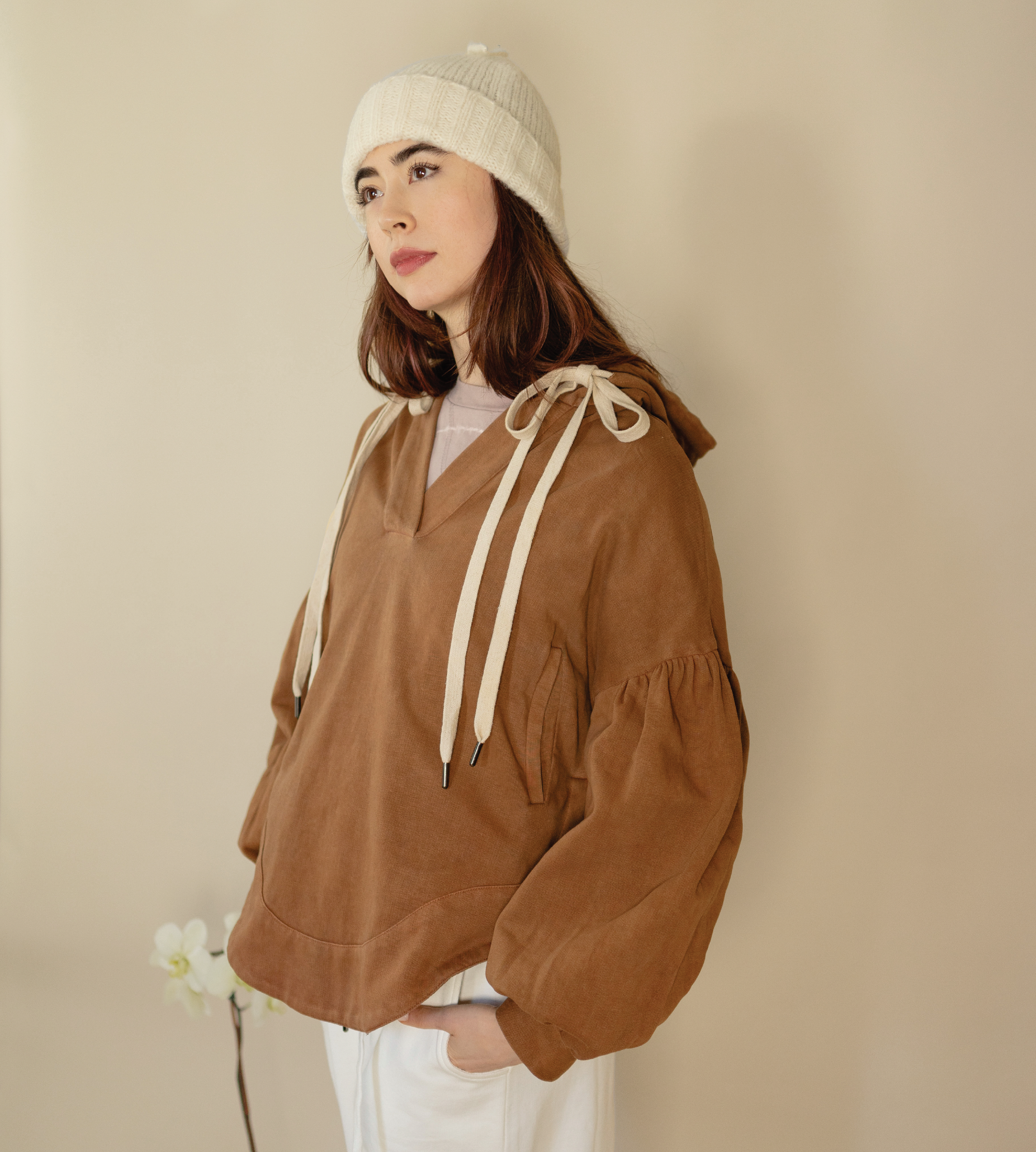 Bailey Renee Harmony Hoodie in Sable Soil