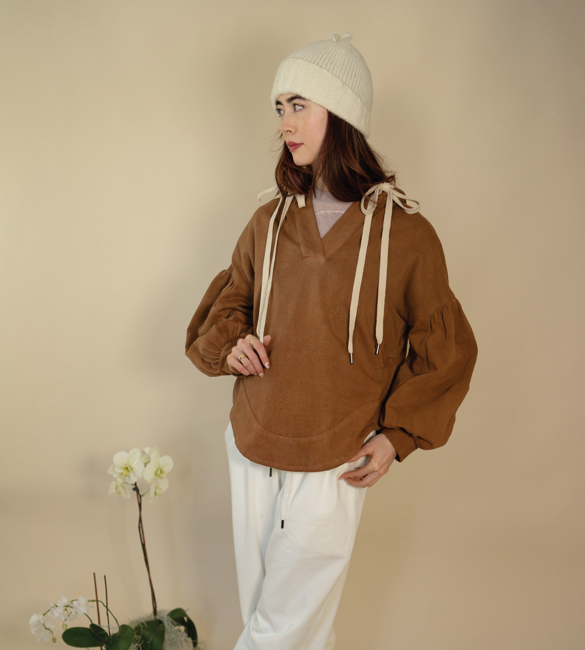 Bailey Renee Harmony Hoodie in Sable Soil