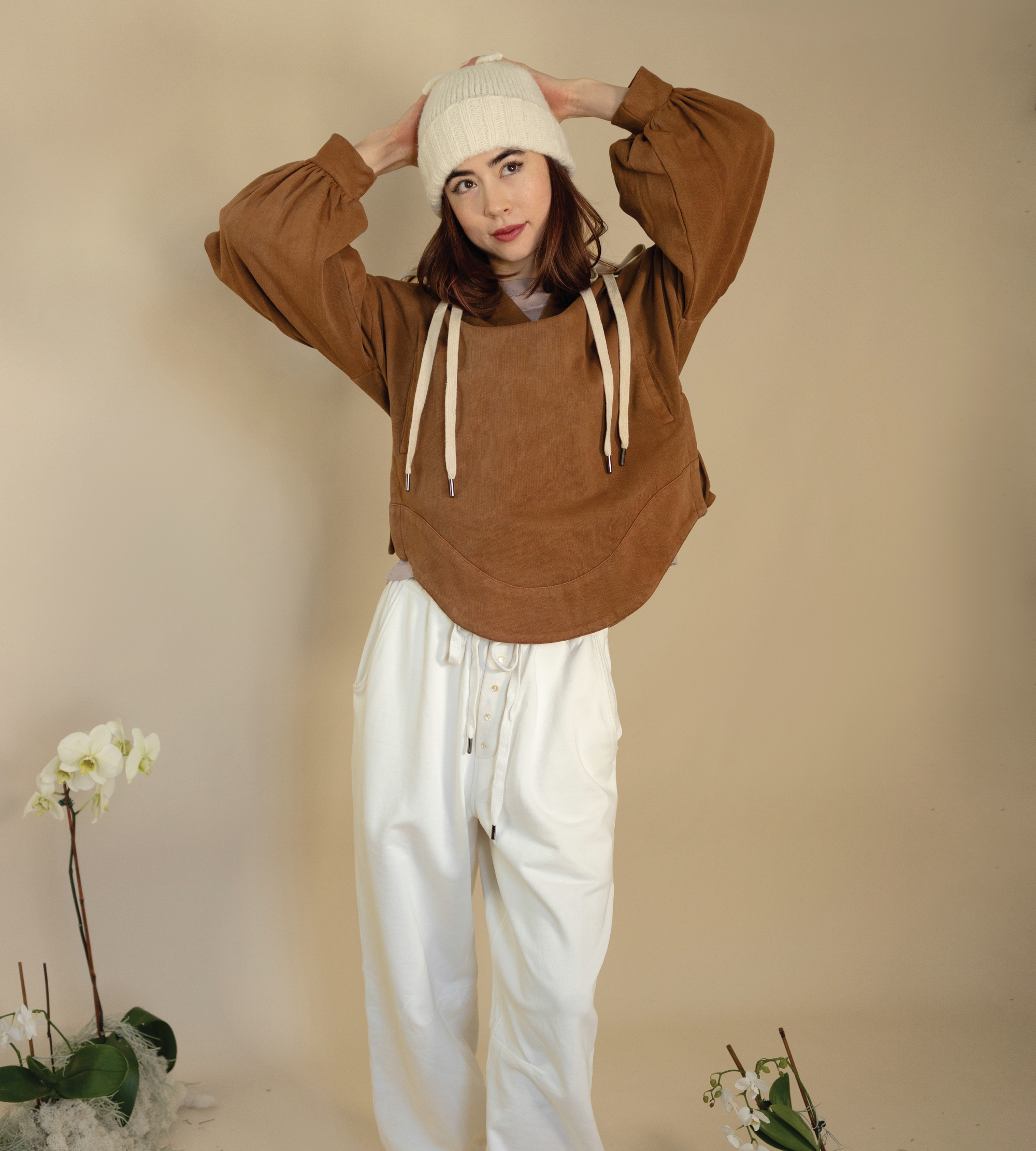 Bailey Renee Harmony Hoodie in Sable Soil