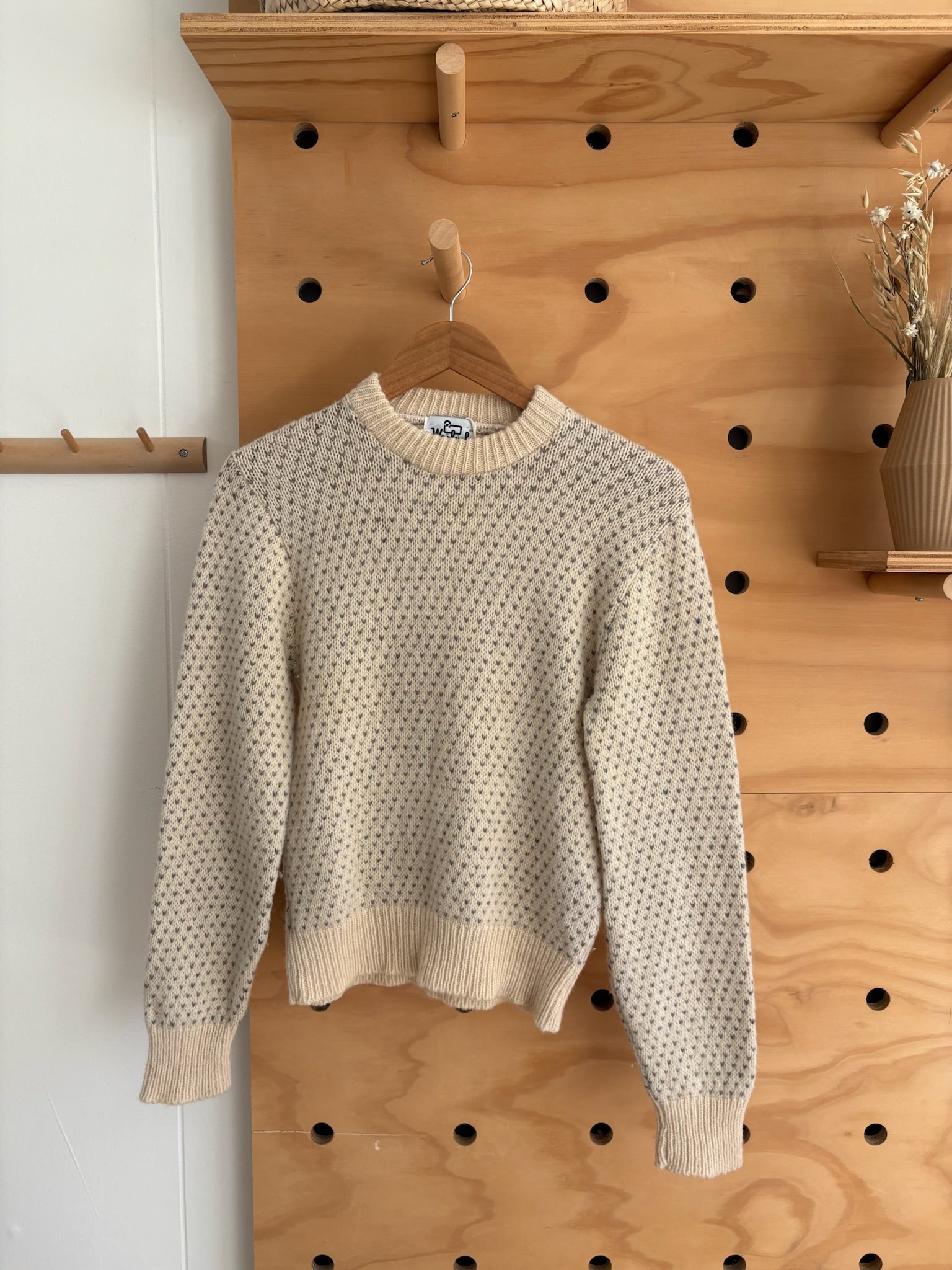 Vintage 80s Handknit Woolrich Sweater – WKNDGOODS