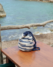 Load image into Gallery viewer, The Knotty Ones - Mėnulis: Sky Cotton Bag
