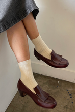 Load image into Gallery viewer, Her Socks: Porcelain
