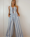 Shop Shani Lou Pant in Stripe