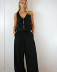 Shop Shani Lou Pant in black