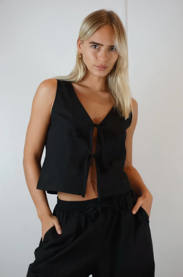 Shop Shani Lou Top in Black