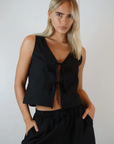 Shop Shani Lou Top in Black