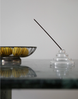 YIELD Glass Meso Incense Holder in Clear