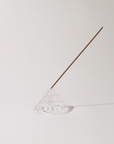 YIELD Glass Meso Incense Holder in Clear