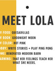 Lola the Llama