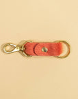 Primecut Hair on Hide Keychain in Salmon