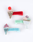 Ice Cream Hair Clips