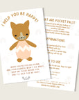 Pocokins Mini Pocket Pal - Tabby the Cat (Happiness)