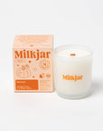 Milk Jar Coconut Soy Candle in Harvest