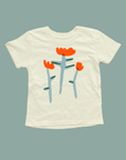 Yarrow Goods Tulips Youth Unisex Tee Cream