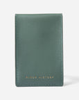 The Biggie Leather Card Case: Evergreen