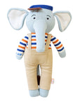 Flappy the Elephant Cotton Knit Doll