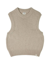 Load image into Gallery viewer, Recycled Cashmere Slipover Vest
