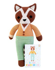 Flint the Raccoon Cotton Knit Doll