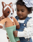 Flint the Raccoon Cotton Knit Doll