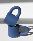 Guten Co. Loop Mug in Cobalt