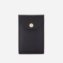 Load image into Gallery viewer, The Biggie Leather Card Case: Black
