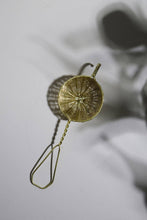 Load image into Gallery viewer, Hand-Woven Brass Strainer

