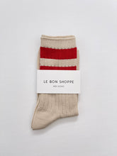 Load image into Gallery viewer, Her Socks RED STRIPE

